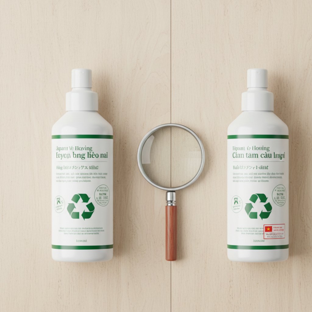 phân biệt hàng Nhật