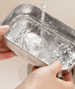 Alternative view of ECHO Hộp đựng thức ăn inox nắp dẻo Nhật Bản