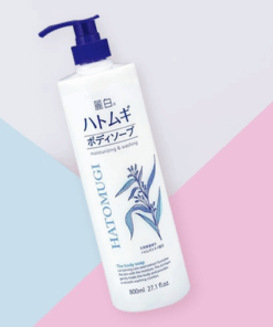 Alternative view of Sữa Tắm Hatomugi 600-800ml: Bí quyết dưỡng ẩm và làm sáng da chuẩn Nhật Bản