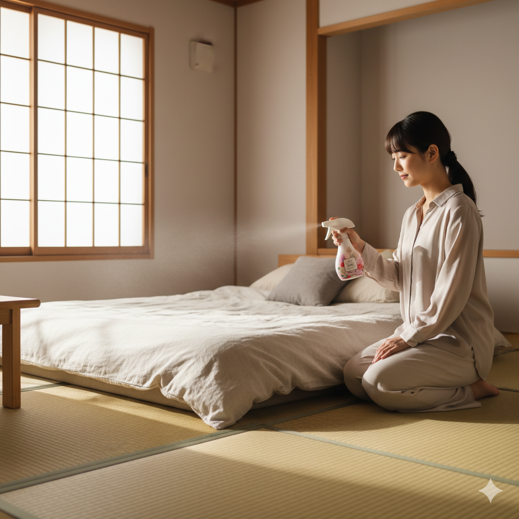 Xịt khử mùi vải hương hoa hồng, lavender, cam-chanh Kyowa 300ml – Giải pháp làm mới đồ vải mỗi ngày 4 Xịt khử mùi vải hương hoa hồng, lavender, cam-chanh Kyowa 300ml – Giải pháp làm mới đồ vải mỗi ngày - Ảnh 4