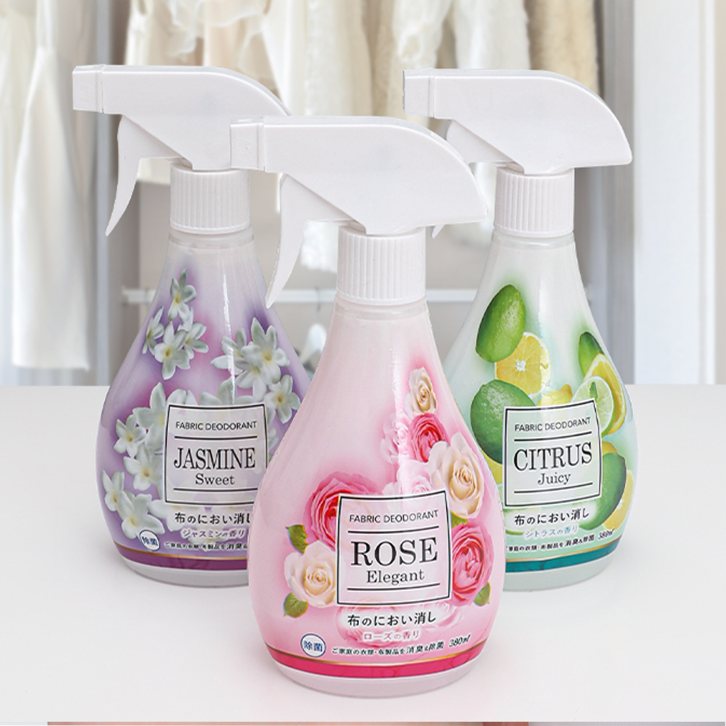 Xịt khử mùi vải hương hoa hồng, lavender, cam-chanh Kyowa 300ml – Giải pháp làm mới đồ vải mỗi ngày 1 Xịt khử mùi vải hương hoa hồng, lavender, cam-chanh Kyowa 300ml – Giải pháp làm mới đồ vải mỗi ngày