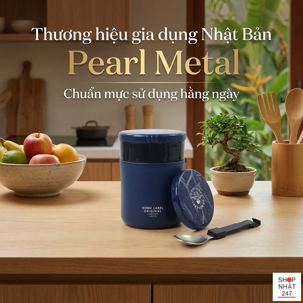 Review Bình Giữ Nhiệt Pearl Metal 400ml: "Cứu Tinh" Cho Bữa Trưa Văn Phòng Luôn Nóng Hổi 4 4549308554588