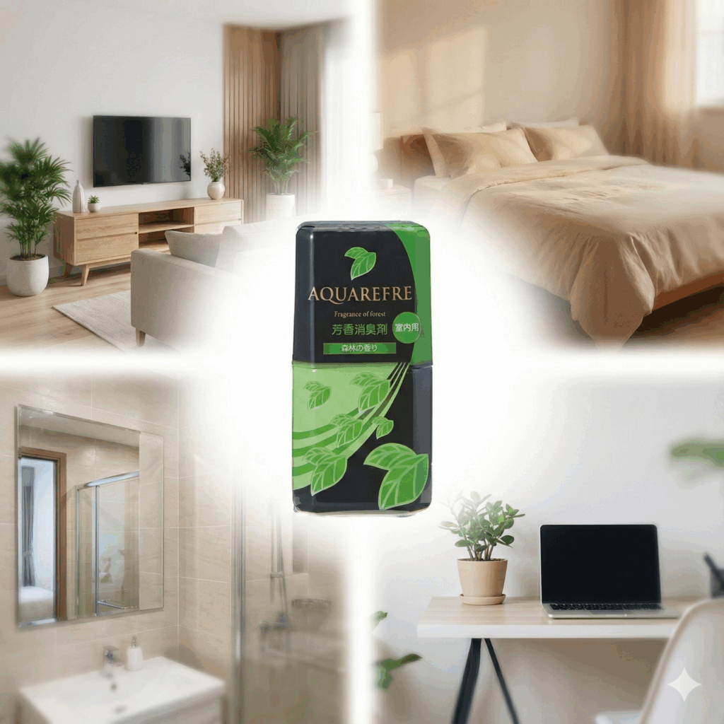 Khử mùi phòng hiệu quả với Aqua Refre 400ml: Công nghệ lọc hương từ Nhật Bản 17 4900480223790
