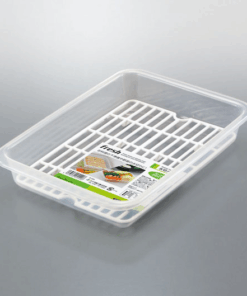 Khay Úp Ly Sanada Nhật Bản D-554: Nhựa PP An Toàn, Ráo Nước