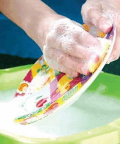 Cọ rửa chén bát tạo bọt Seiwa Pro giúp làm sạch ly thủy tinh an toàn]