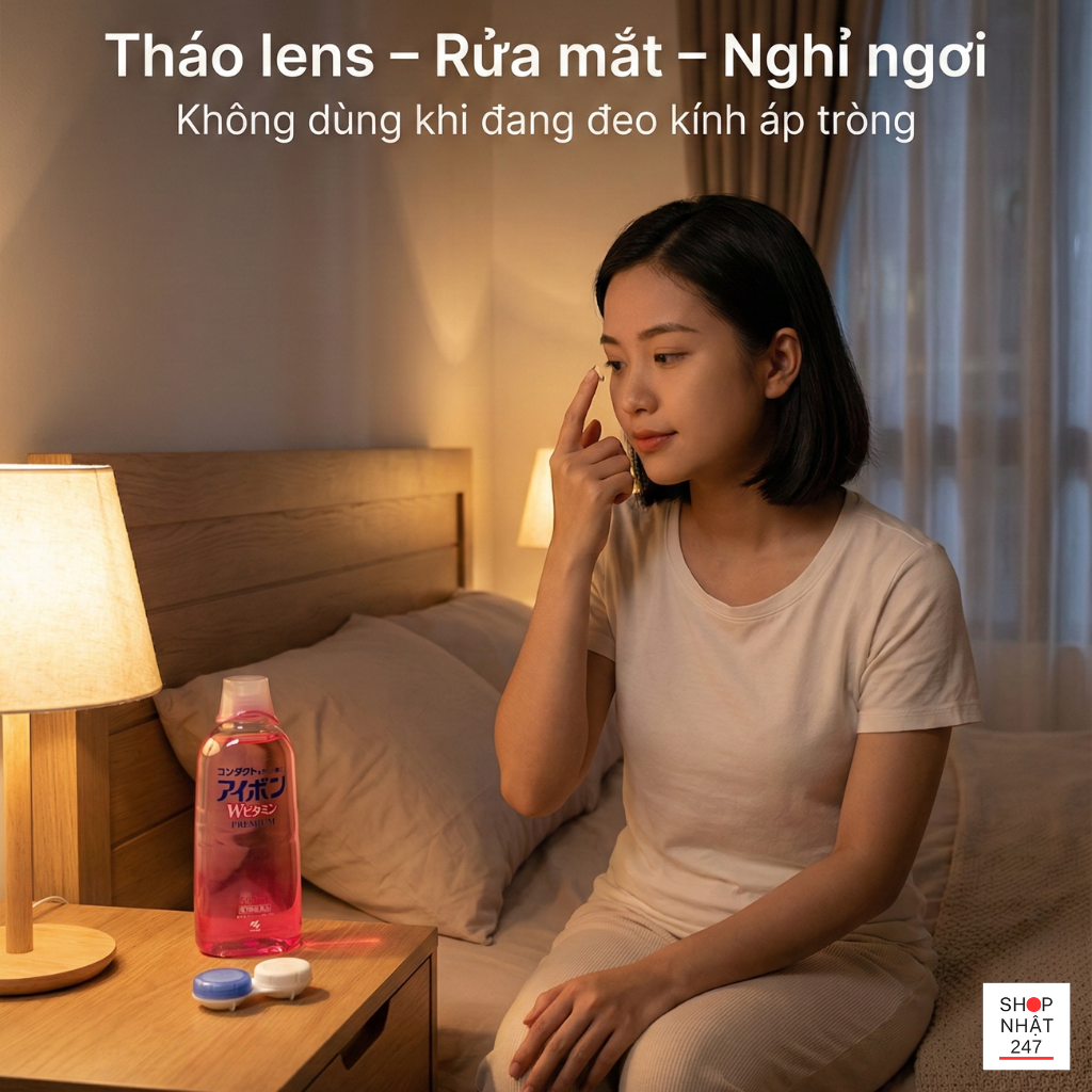 Review Nước Rửa Mắt Eyebon W Vitamin: "Cứu Tinh" Hay Chỉ Là Trào Lưu Thuốc Nhỏ Mắt Nhật Bản Mới? 9 Ai nen su dung Eyebon W Vitamin Premium
