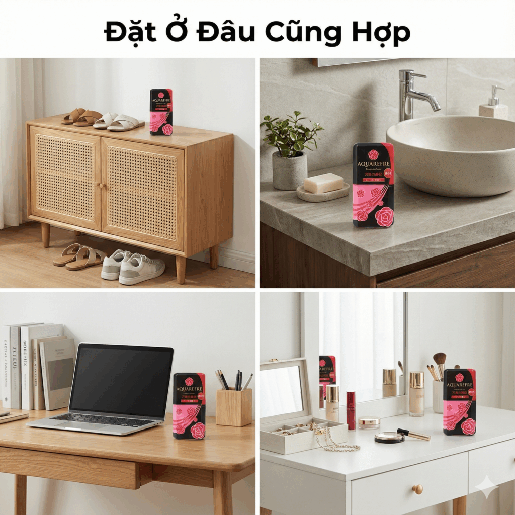 Đánh giá Aqua Refre Lion Chemical: Giải pháp khử mùi nội thất chuẩn Nhật (400ml) 21 Aqua Refre Huong Hoa Hong