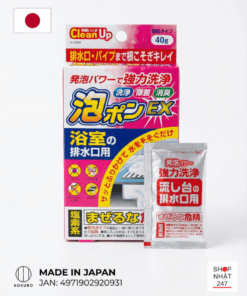 Đánh giá bột tạo bọt làm sạch cống Kokubo Có thực sự hiệu quả?