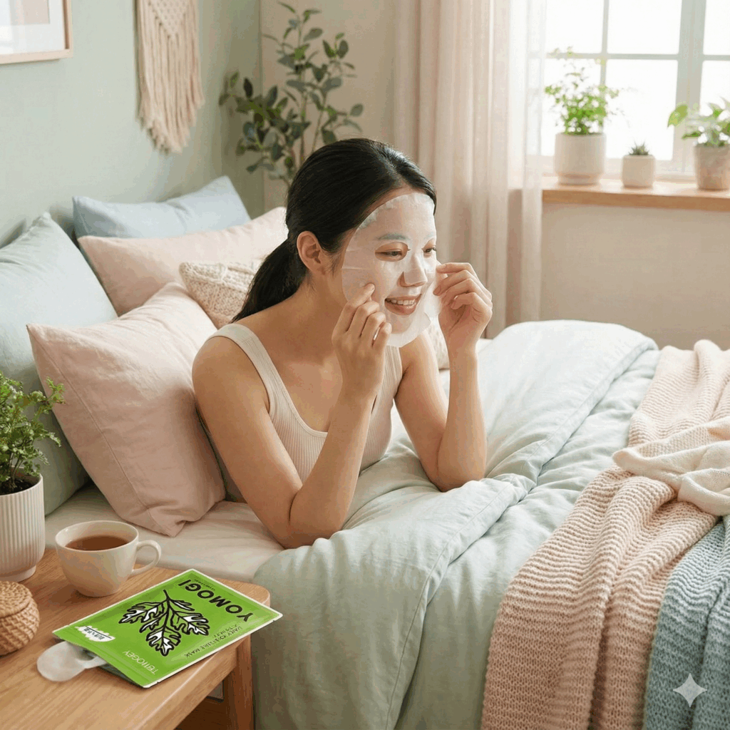 Can canh chat lieu mat na sheet mask cua nhat Temogey