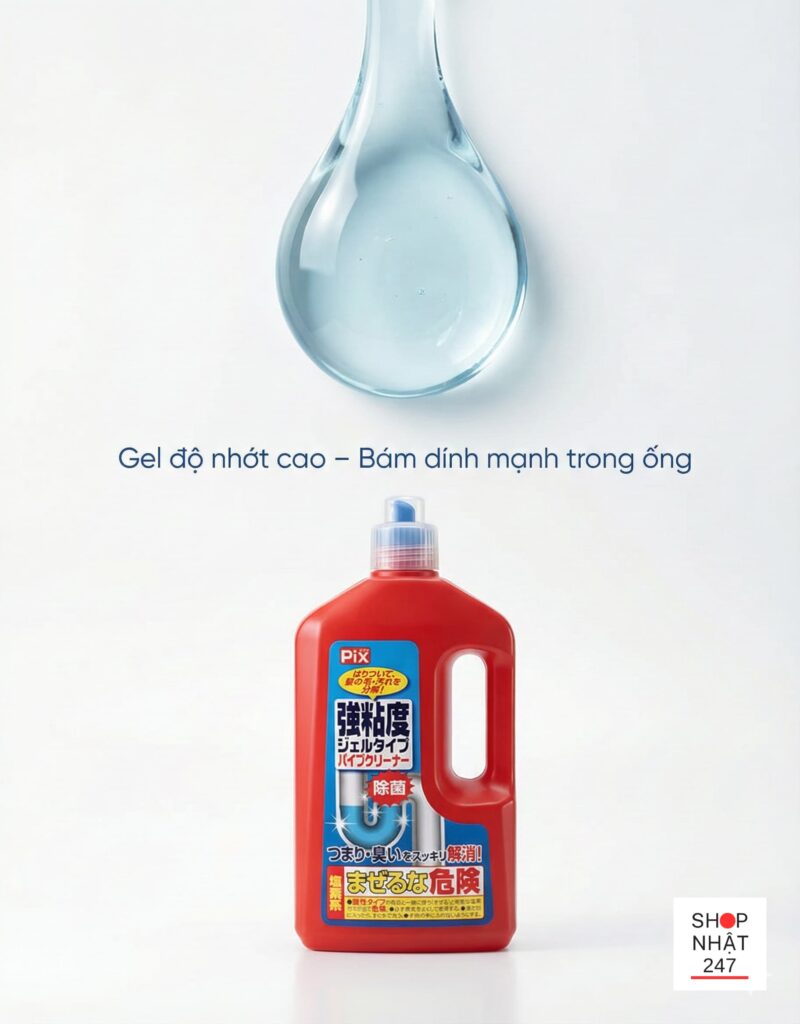 Gel thông đường cống Pix Lion Nhật Bản chính hãng