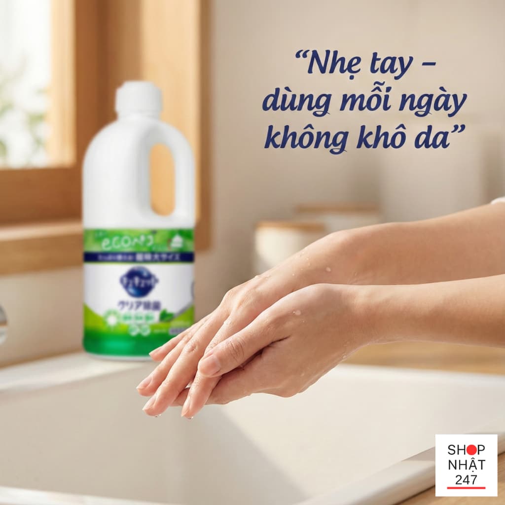 Nước rửa bát kao 4901301418661
