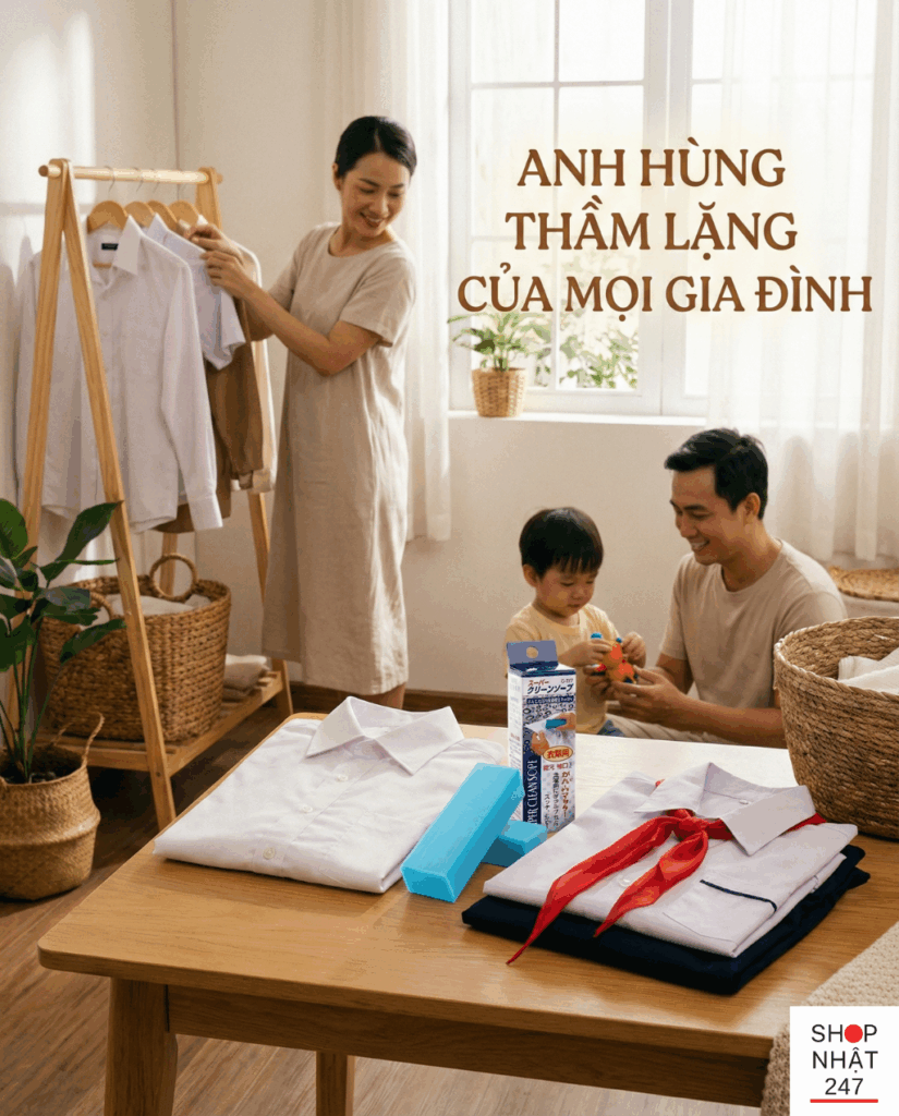 Review thanh tẩy Super Clean Soap: "Cứu tinh" cho cổ áo sơ mi trắng tinh tươm nhàn tênh 5 cong dung xa phong thanh