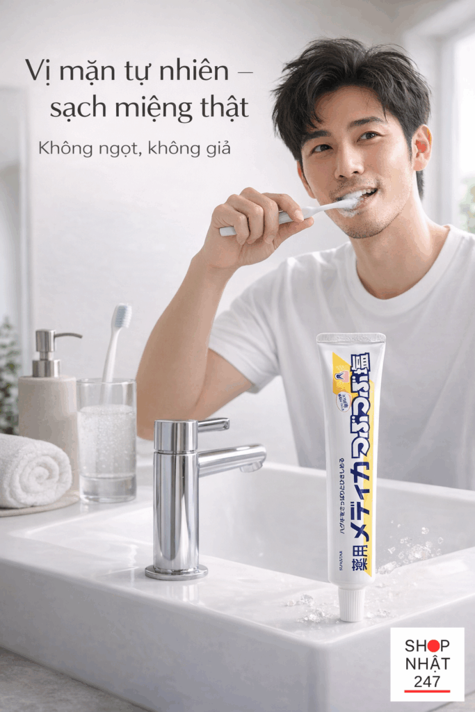 Phòng ngừa sâu răng hiệu quả mỗi ngày: Review kem đánh răng muối hạt Sunstar Nhật Bản có gì đặc biệt? 7 đánh răng với muối đúng cách