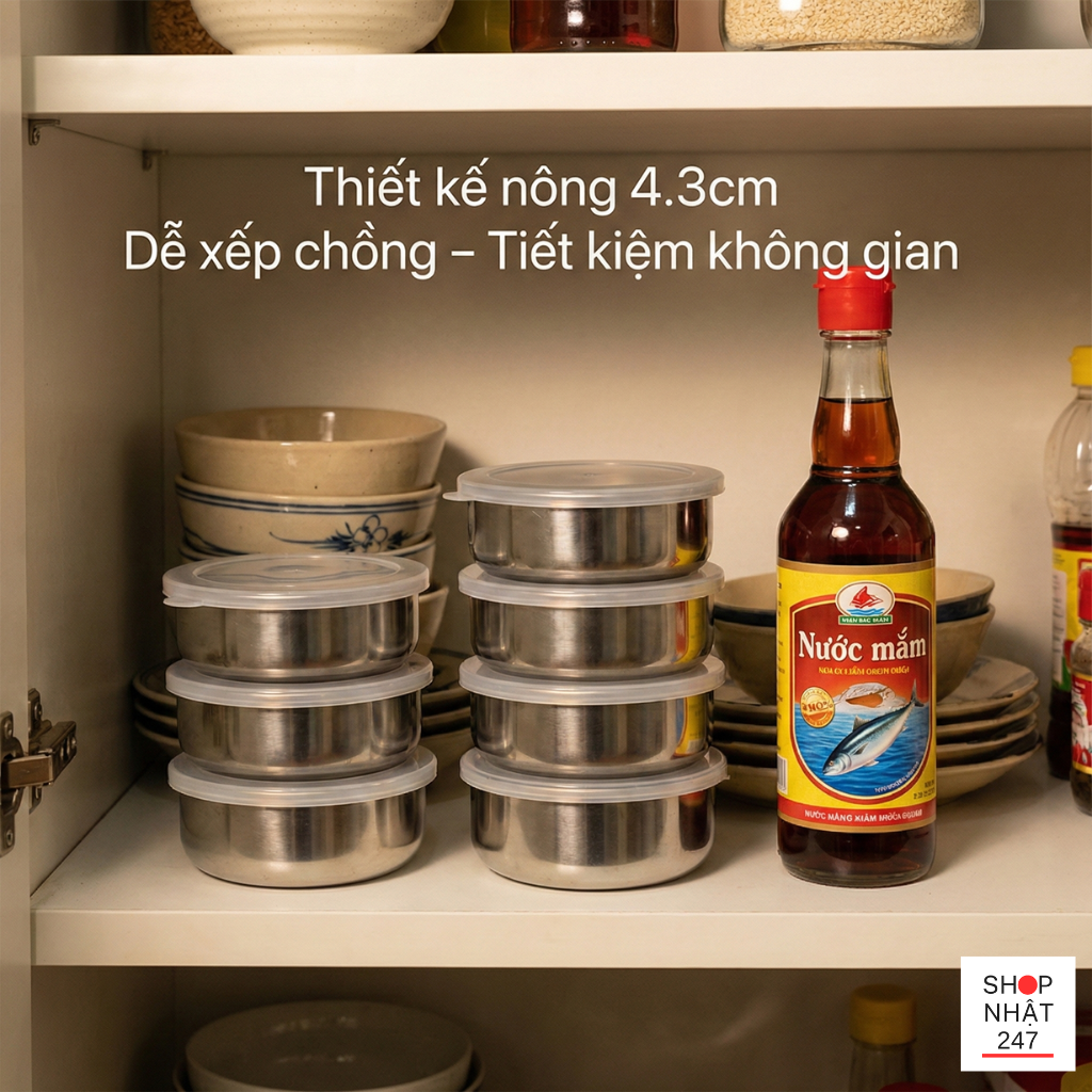 Hộp đựng thực phẩm an toàn Echo Kinzoku 10cm có thực sự phù hợp cho gian bếp hiện đại? 8 hộp đựng thực phẩm tủ đông