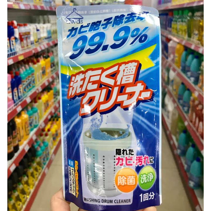 Review Bột Vệ Sinh Lồng Giặt Rocket 99.9%: Giải Pháp Bảo Vệ "Trái Tim" Sau Chiếc Kệ Máy Giặt 9 sử dụng túi đựng máy giặt