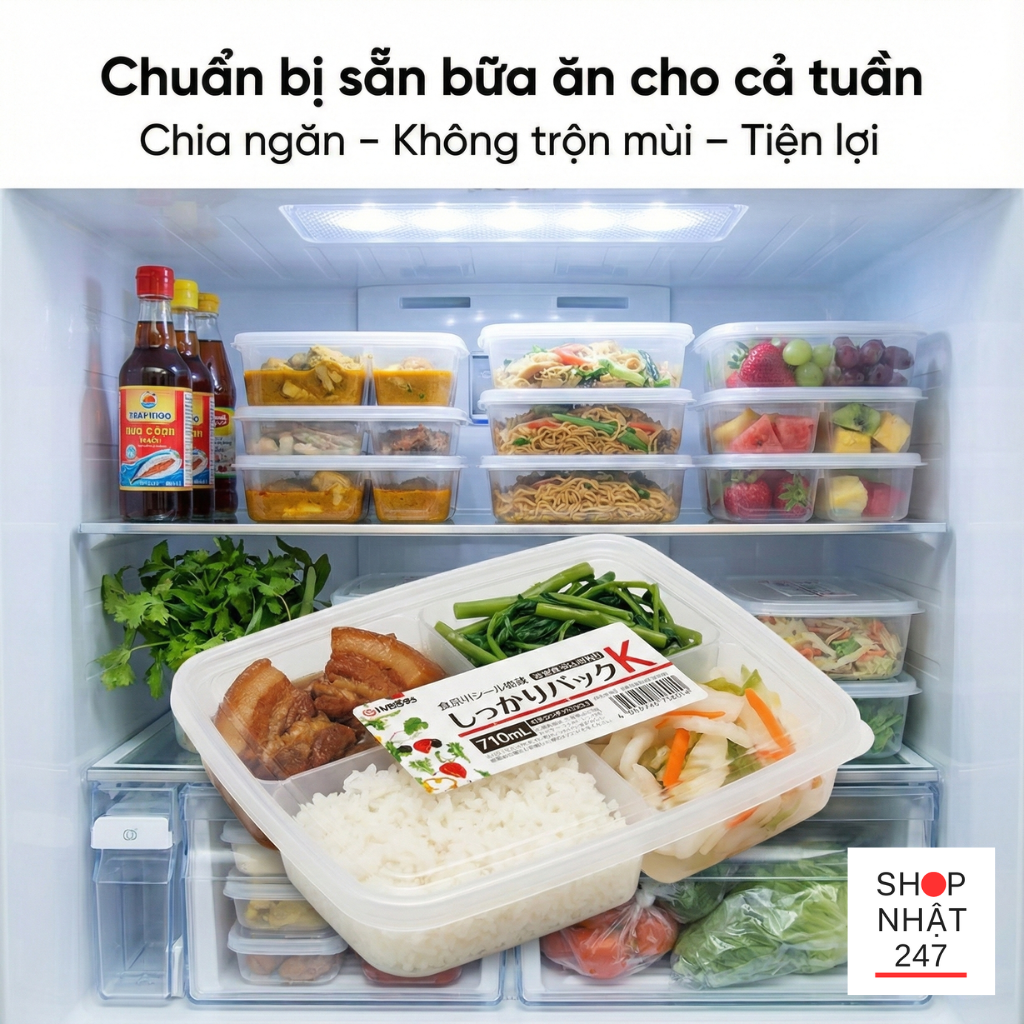 Hop dung com va hop chia thuoc 4 ngan tien loi