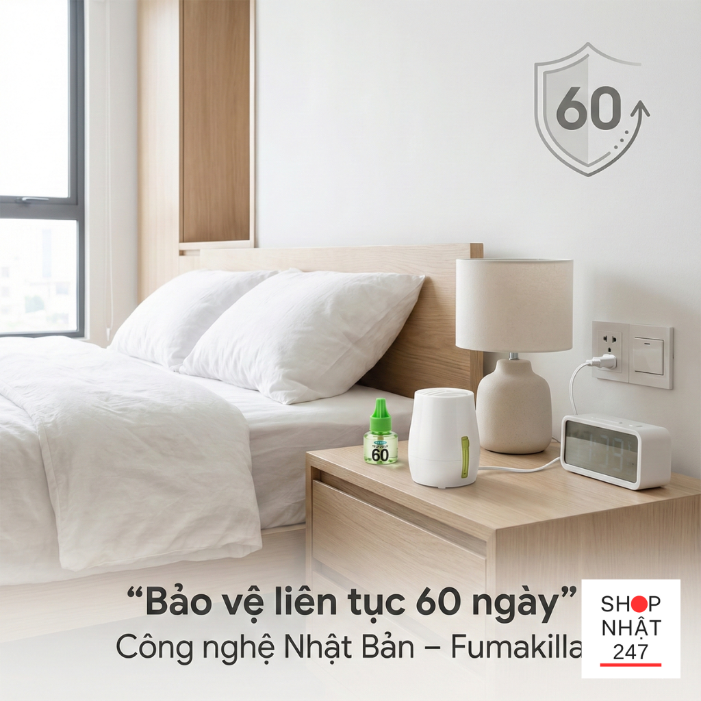 Huong dan lap dat may duoi muoi Fumakilla