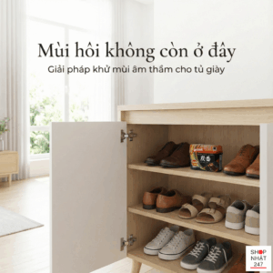 tủ đựng giày khử mùi tự nhiên